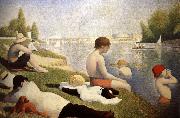 Georges Seurat Baders in Asnieres oil painting picture wholesale